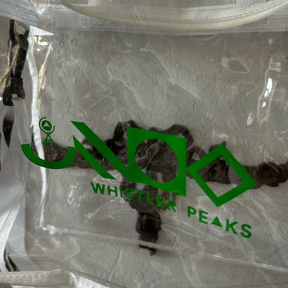 Whistler Canada clear shoulder bag (new) Stadium Bag
